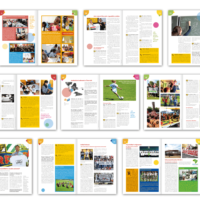 BEAMS | Jugendbroschüre in deutscher und englischer Sprache sowie auf Bosnisch/Kroatisch/Serbisch | Entwurf und Gestaltung | 2014