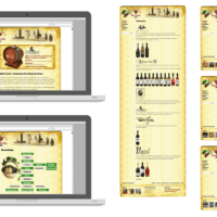 Weinhandel A&A Vinitalia | Logo, Visitenkarten, Webdesign, Fotografie, Illustrationen, Wordpress Theme | Entwurf und Gestaltung | 2006–2013